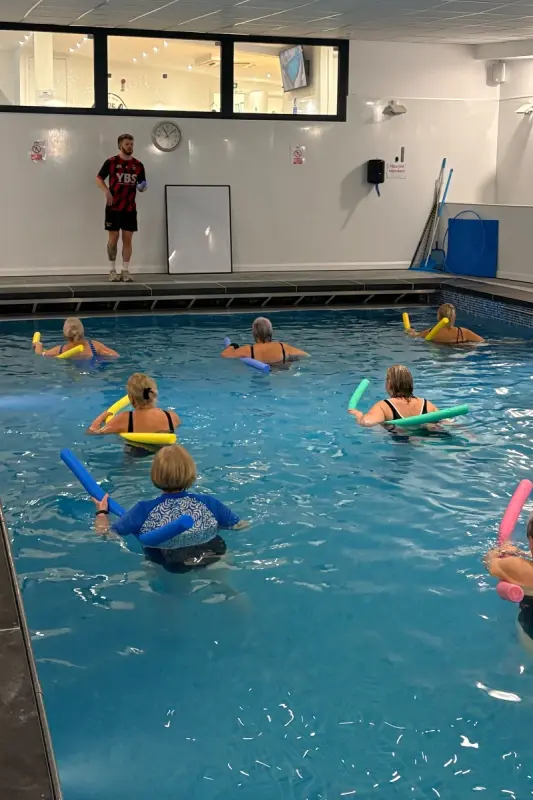 The swimming pool at Sprint Swim Academy